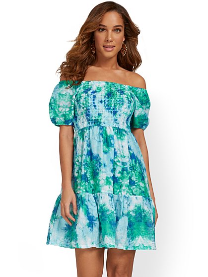 64.95 SMOCKED GAUZE OTS