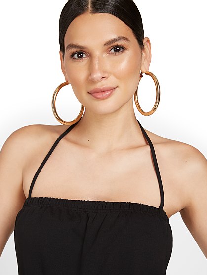 49.95 STRAPLESS ROMPER