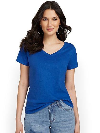 16.95 PERFECT V NECK TEE