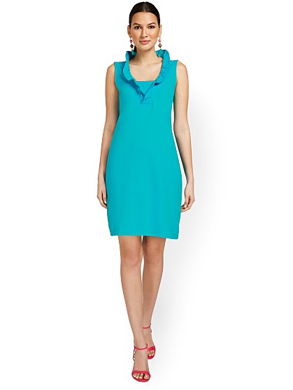 42.95 RUFFLE NECK SHIFT