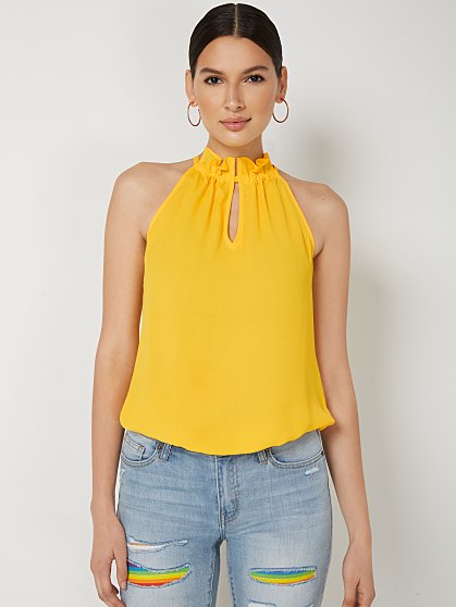 39.95 HALTER BANDED BTM