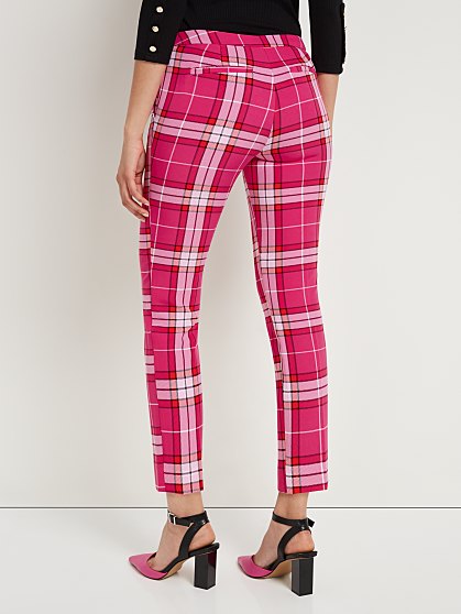 69.95 T PINK PLAID ANKLE