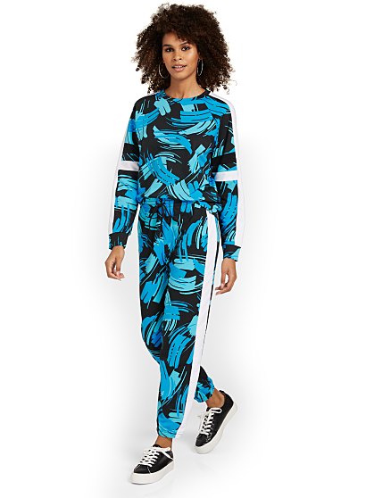 64.95 STRIPE CLRBLK JOGGE