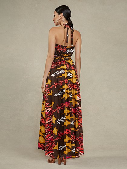 99.95 TIE HALTER MAXI
