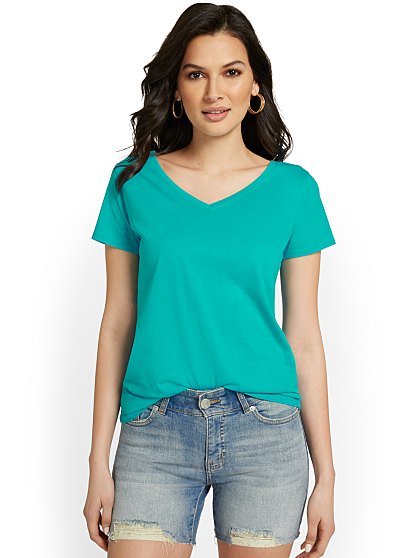 16.95 PERFECT V NECK TEE