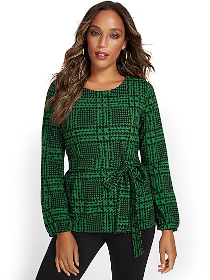 54.95 TIE WAIST TOP