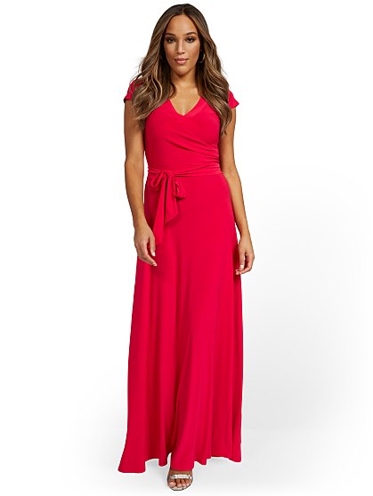 74.95 WRAP MAXI DRESS