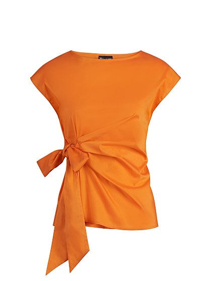 44.95 DRAPE TIE TOP