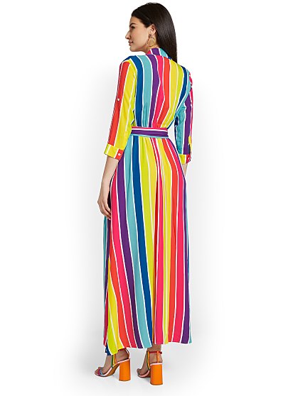 89.95 RAINBOW SHIRTDRESS