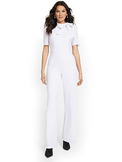 89.95 BOW JUMPSUIT
