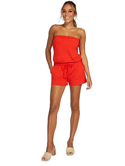 59.95 FRENCH TERRY ROMPER
