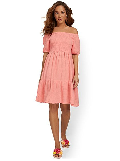 59.95 SMOCKED GAUZE OTS