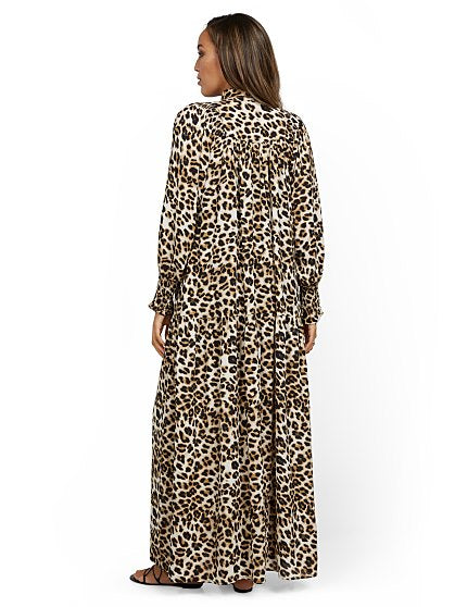 89.95 LEOPARD MUSE DRESS