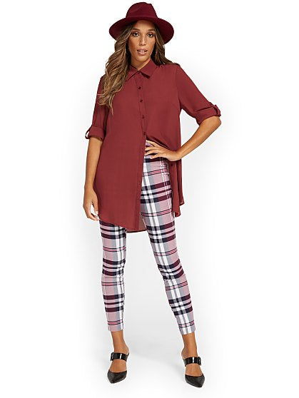 69.95 WHIT LONG MAG PLAID