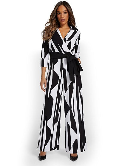 109.95 PRINT BW JUMPSUIT