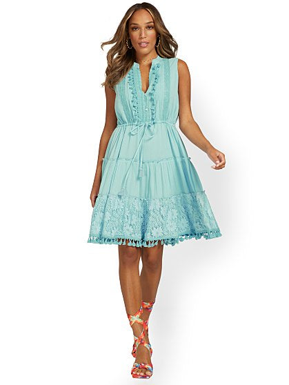69.95 TASSEL CROCHET SHFT