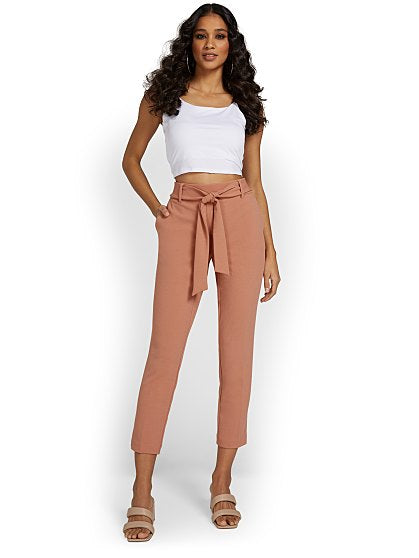 59.95 TIE FRNT CREPE ANKL