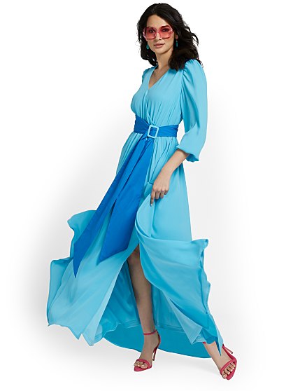 89.95 WRAP DRESS MAXI