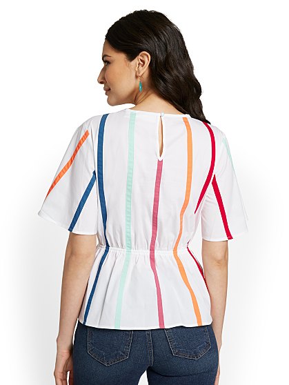 59.95 COLORFUL PIPING TOP