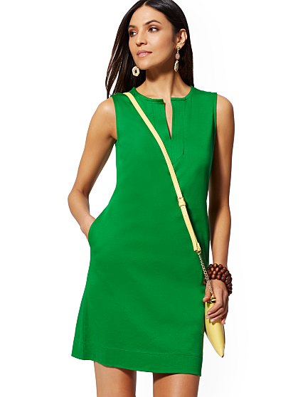 34.95 SPLT NECK INTERLOCK