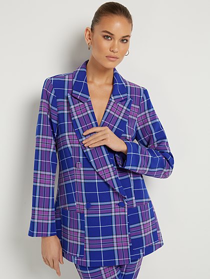 109.95 T DB BLU PLAID JKT