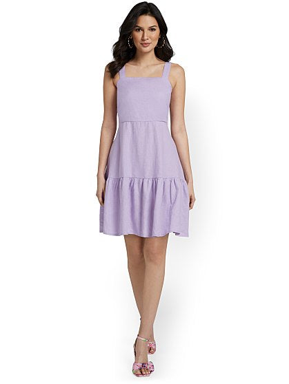 59.95 LINEN FLARE-SOLID
