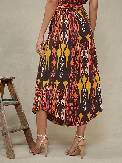 79.95 TIE WST PALAZO IKAT