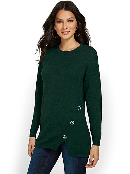 59.95 JEWEL ASYM TUNIC