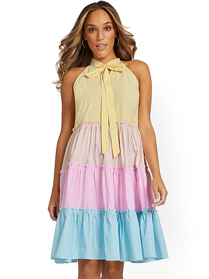 79.95 HALTER TIERED SHIFT