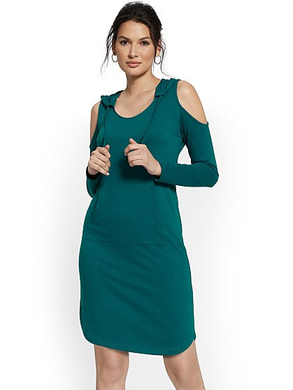 69.95 CLD SHLDR SS DRESS