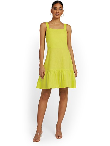 59.95 LINEN FLARE-SOLID