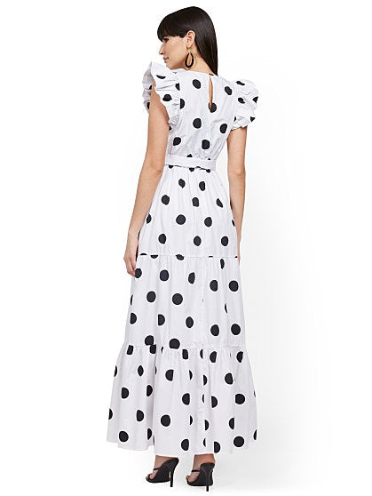 89.95 RUFFLE SLV POP MAXI