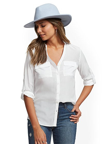 39.95 KATE SHIRT SOLID