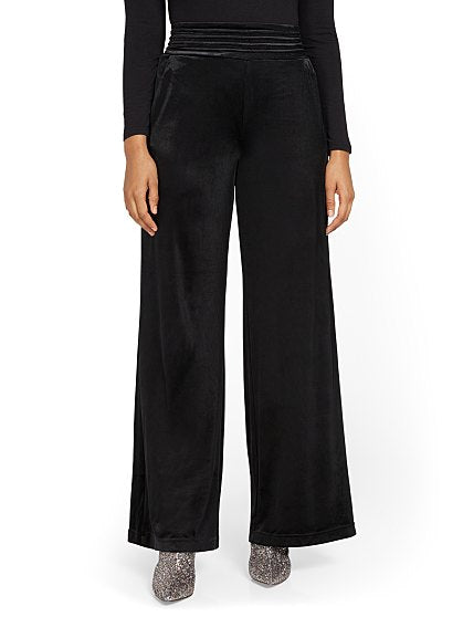 99.95 VELVET WIDE LEG