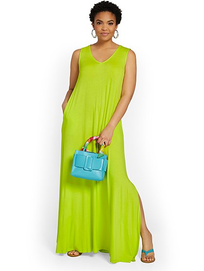 69.95 V NECK MAXI-SOLID