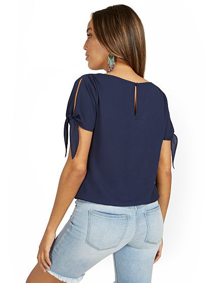 39.95 TIE SLV KI TOP