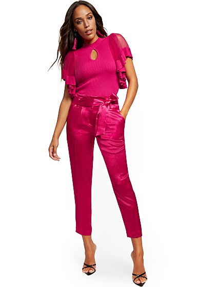 79.95 PPBAG PANT W TIE T