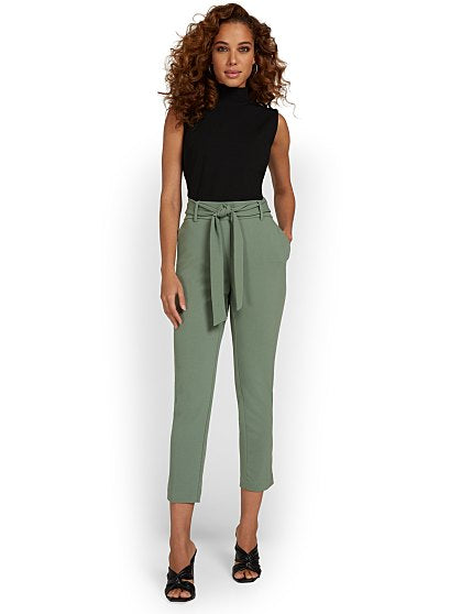 59.95 TIE FRNT CREPE ANKL