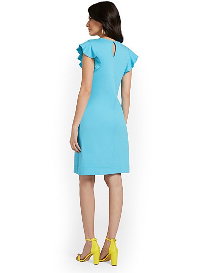 39.95 RUFFLE SLV SHIFT