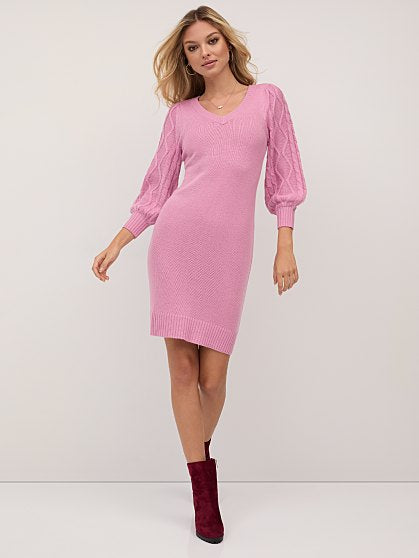 69.95 CABLE SLV DRESS