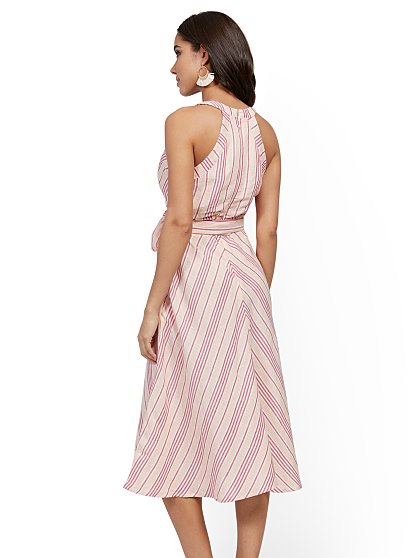 79.95 HALTER STRIPE FLARE