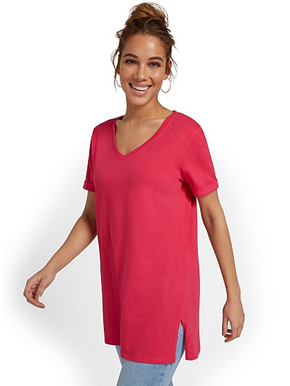 24.95 PERFECT VNECK TUNIC