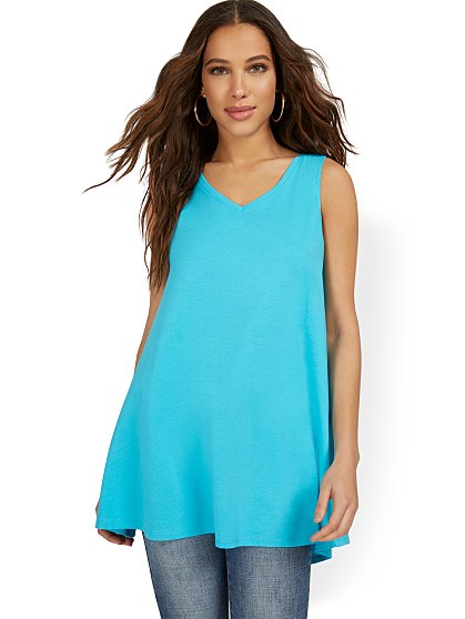 19.95 VNECK TANK TUNIC
