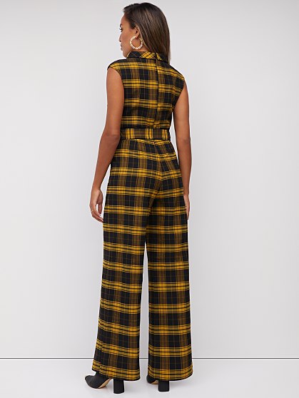 109.95 PLD BLTED JUMPSUIT