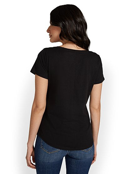 16.95 PERFECT SPLITNECK T