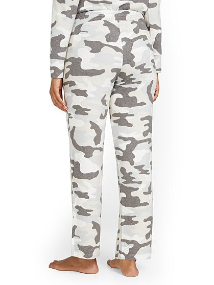 46.95 SNIT WIDE LEG CAMO