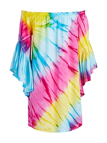 59.95 CHALLIS TIE DYE DRS