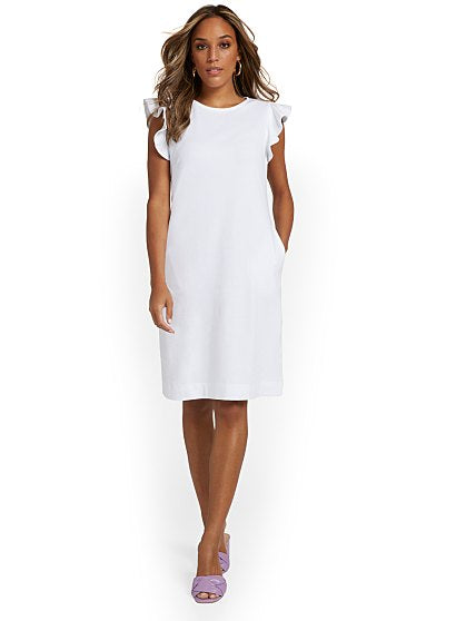39.95 RUFFLE SLV SHIFT