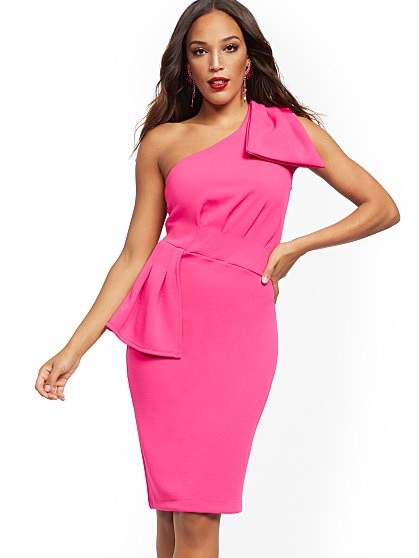 69.95 ONE SHOULDER RUFFLE