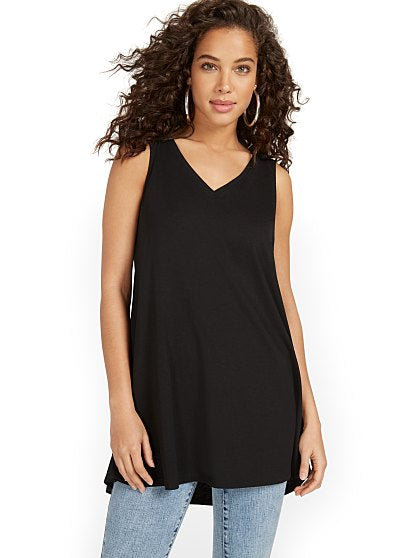 19.95 VNECK TANK TUNIC